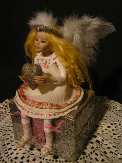 Ooak Posable Dalia Fairy Angel - Gallery